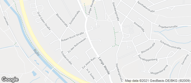 Karte mit Standort von BrotCafe im Tappeweg