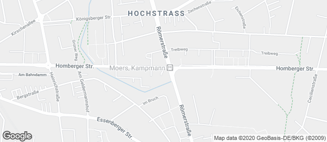 Karte mit Standort von Landbäckerei Baerler Mühle