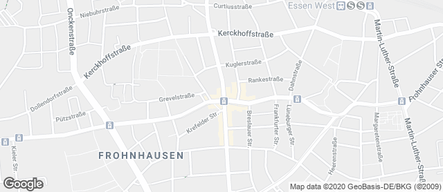 Karte mit Standort von Peter Backwaren oHG