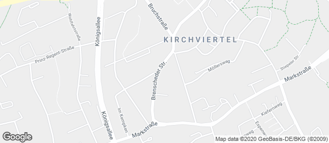 Karte mit Standort von Peter Backwaren oHG  Edeka