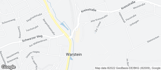 Karte mit Standort von Backstube Austerschmidt