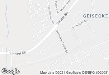 Karte mit Standort von Bäckermeister GROBE - REWE Geisecke