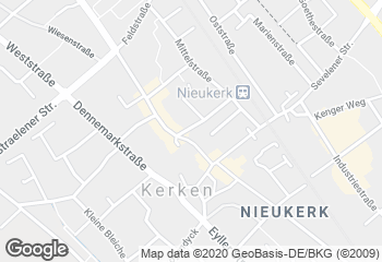 Karte mit Standort von Landbäckerei Oomen GmbH