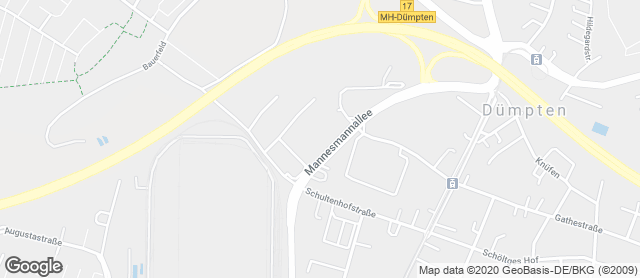 Karte mit Standort von Bäckerei M. u. K. Horsthemke GmbH