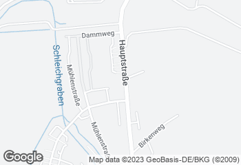 Karte mit Standort von Bäckerei Mevius