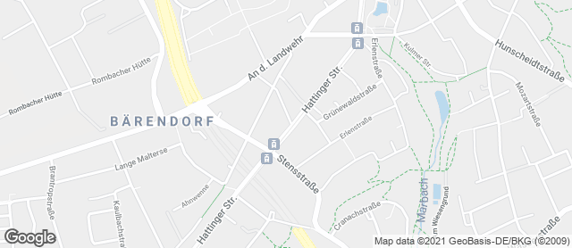 Karte mit Standort von Vollkornbäckerei Hutzel GmbH