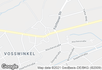 Karte mit Standort von Bäckerei Coerdt, Winkler Gbr