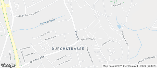 Karte mit Standort von Bäckermeister GROBE - REWE Wellinghofen
