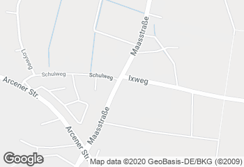 Karte mit Standort von Bäckerei Holtmanns GmbH
