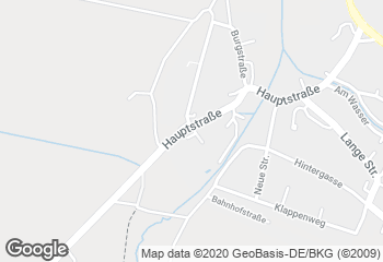 Karte mit Standort von Bäckerei Hermann GmbH	Im Rewe Markt