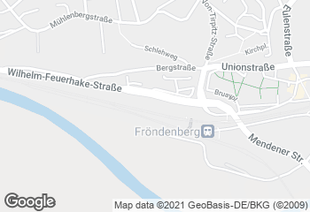 Karte mit Standort von Bäckerei-Konditorei Niehaves GmbH&Co.KG Fil. 25