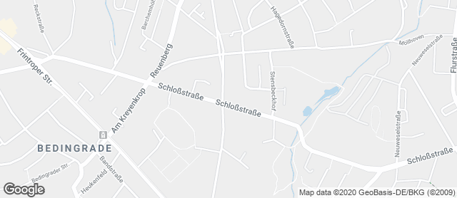 Karte mit Standort von Bäckerei Sieveneck