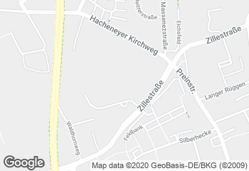Karte mit Standort von Bäckermeister GROBE - Hellweg - Zillestr.