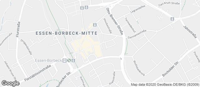 Karte mit Standort von BorBäcker Siebers (im Edeka Markt)