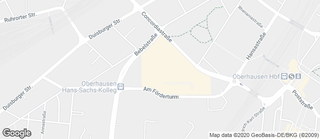 Karte mit Standort von Bäckerei Horsthemke im Bero Center