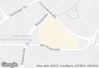 Karte mit Standort von Bäckerei Horsthemke im Bero Center