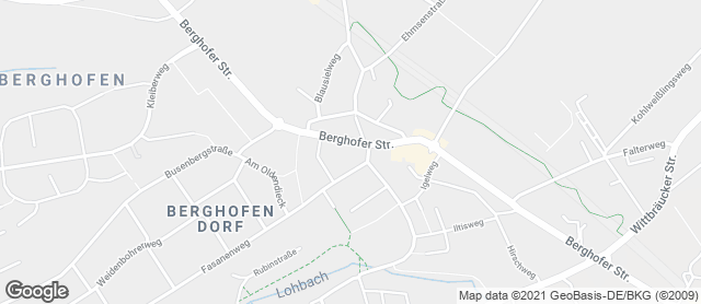 Karte mit Standort von Bäckermeister Grobe - Dortmund Berghofen