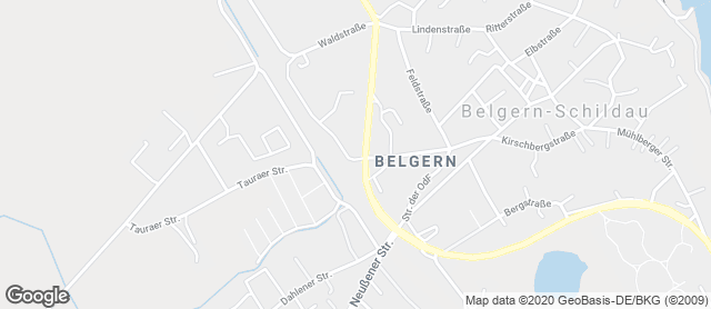 Karte mit Standort von Bäckerei Gäbler, Filiale Belgern