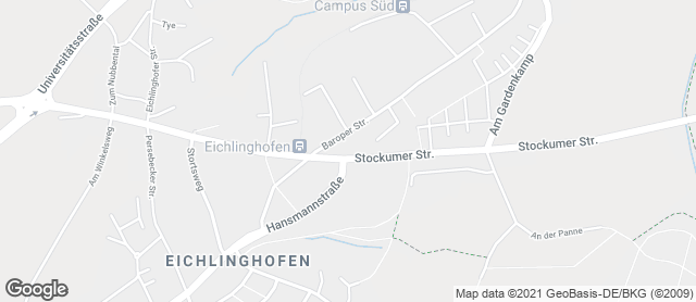 Karte mit Standort von Bäckermeister GROBE - REWE Eichlinghofen