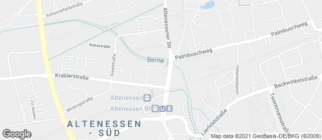Karte mit Standort von Bäckerei Brinker GmbH