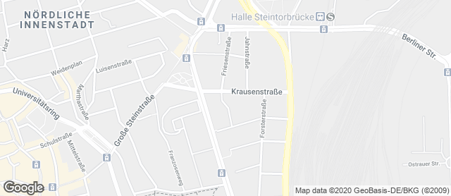 Karte mit Standort von Bäckerei & Cafe L. Tannert