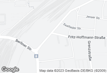 Karte mit Standort von Wendl GmbH Konditorei & Bäckerei, Filiale im Penny-Markt Fritz-Hoffmann-Straße