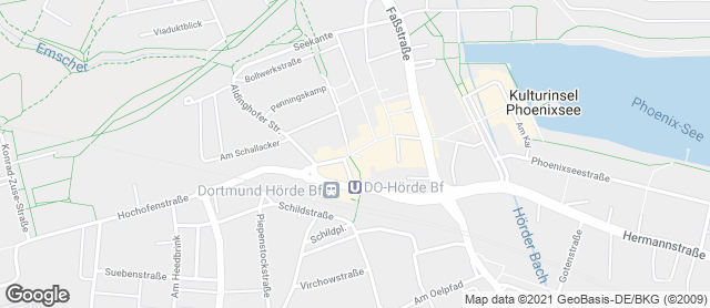 Karte mit Standort von Bäckermeister GROBE - Hörde