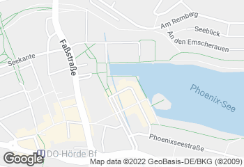 Karte mit Standort von Bäckermeister GROBE - Phoenixsee