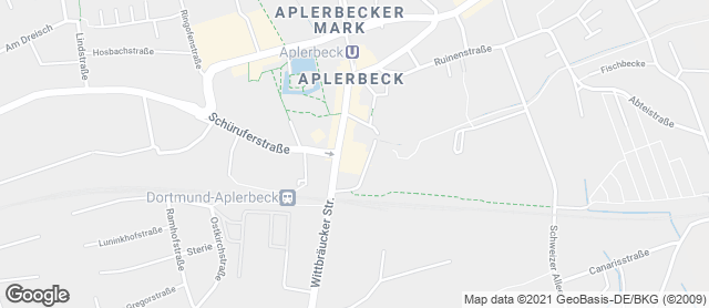 Karte mit Standort von Bäckermeister GROBE - Aplerbeck