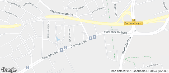 Karte mit Standort von Bäckerei Klingenstein GmbH