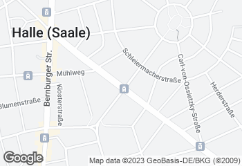 Karte mit Standort von Wendl GmbH, Konditorei & Bäckerei, Filiale Willy-Lohmann-Straße