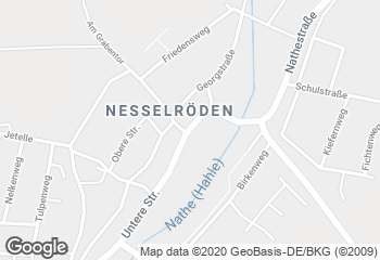 Karte mit Standort von Bäckerei Hermann GmbH