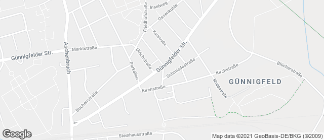 Karte mit Standort von Bäckerei Klingenstein GmbH
