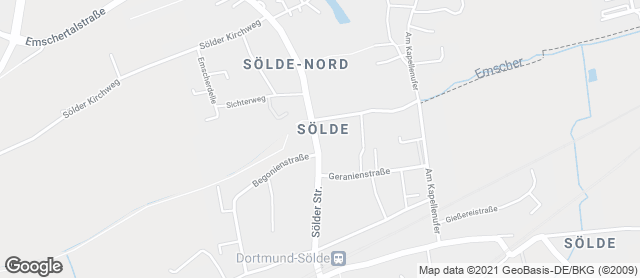 Karte mit Standort von Bäckermeister GROBE - Sölde