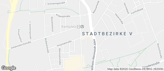 Karte mit Standort von Peter Backwaren oHG
