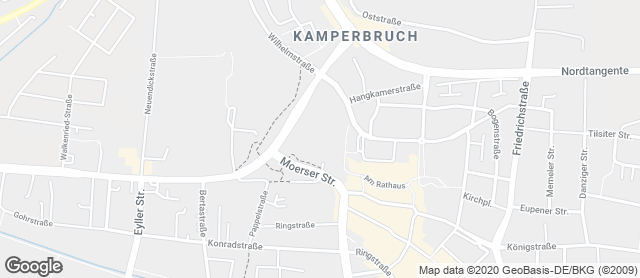 Karte mit Standort von Bäckerei Büsch GmbH     Real