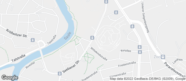 Karte mit Standort von Bäckerei & Konditorei Am Zoo
