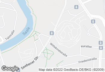 Karte mit Standort von Bäckerei & Konditorei Am Zoo