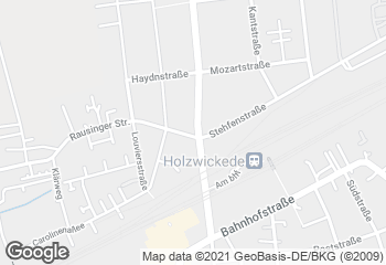 Karte mit Standort von Bäckermeister GROBE - Holzwickede-Nordstraße
