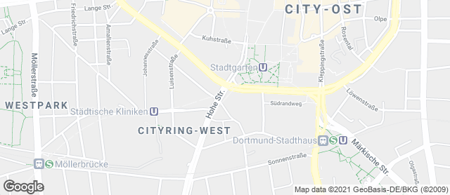 Karte mit Standort von citybäcker GmbH