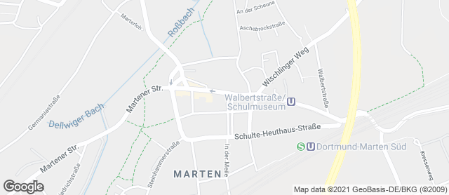 Karte mit Standort von Bäckermeister GROBE - Marten