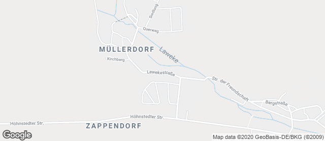 Karte mit Standort von Bäckerei F. Heppner