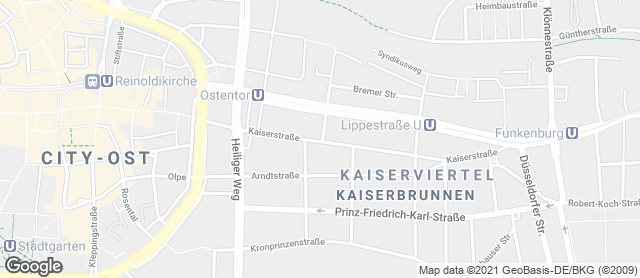 Karte mit Standort von Löscher Bäckerei-Konditorei GmbH