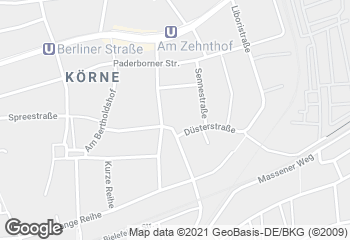 Karte mit Standort von Bäckermeister GROBE - Netto Zehnthof