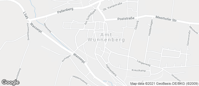Karte mit Standort von Bäckerei Kaiser -Filiale Fürstenberg-