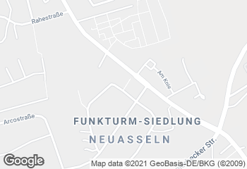 Karte mit Standort von Bäckermeister GROBE - Rewe Neuasseln