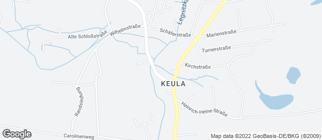 Karte mit Standort von Bäckerei Dreißig GmbH & Co. KGNETTO Krauschwitz