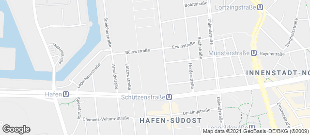 Karte mit Standort von Bäckerei-Konditorei Niehaves GmbH&Co.KG Fil. 45