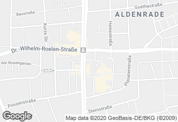 Karte mit Standort von Konditorei Bongartz GmbH