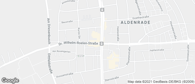 Karte mit Standort von Bäckerei Brinker GmbH